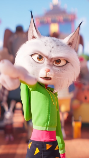 Ash the Lynx from Sing 2