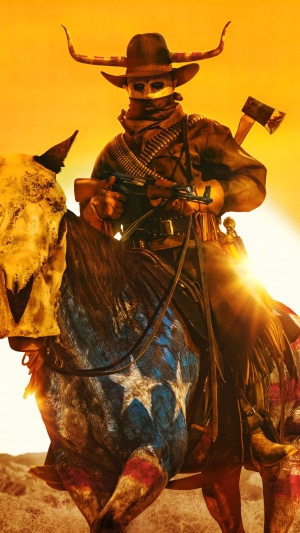 The Forever Purge Cowboy on Horse