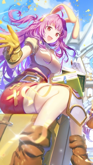 Girl with bunny ears from Ragnarok X: Next Generation