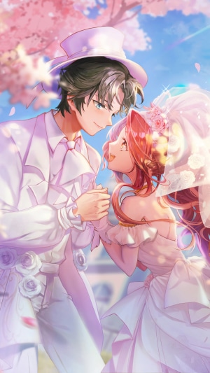 Couple in Wedding Attire from Ragnarok X: Next Generation
