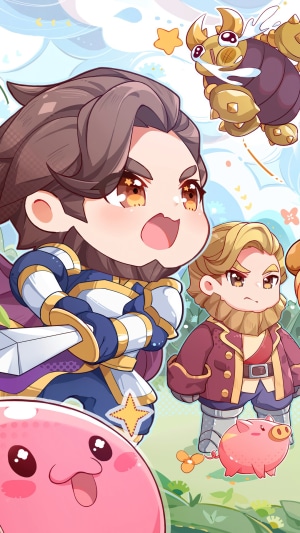 Ragnarok X: Next Generation Chibi characters and creatures
