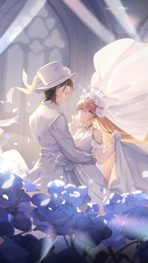 Wedding scene from Ragnarok X: Next Generation