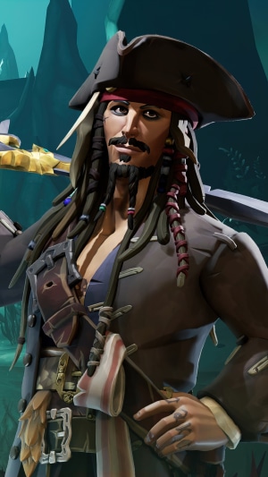 Jack Sparrow from Sea of Thieves: A Pirates Life
