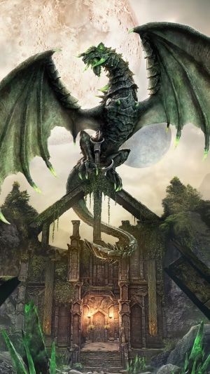 Dragon from The Elders Scrolls Online