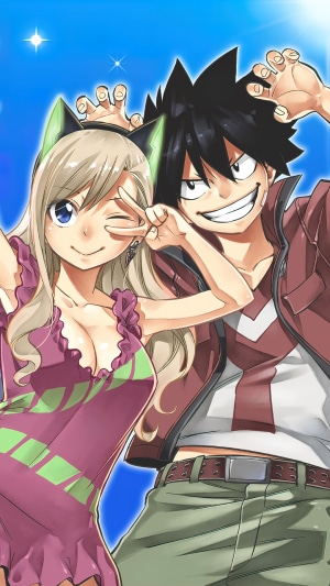 Shiki Granbell and Rebecca Bluegarden from Edens Zero