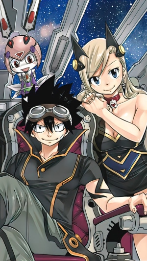 Shiki, Rebecca, and Happy from Edens Zero