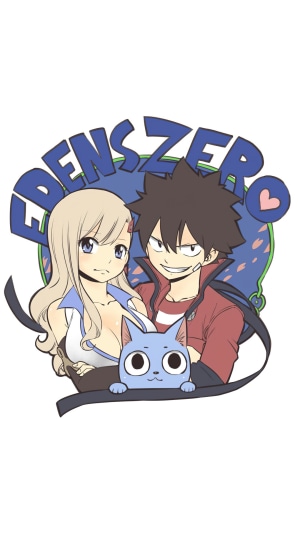 Rebecca, Shiki, and Happy from Edens Zero