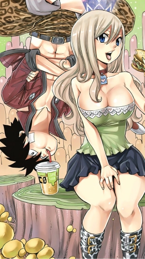 Shiki Granbell and Rebecca Bluegarden from Edens Zero
