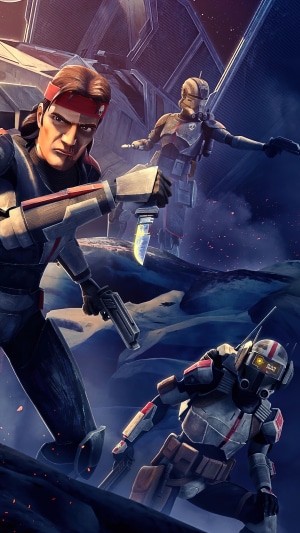 The Bad Batch Clone Force 99 in Star Wars