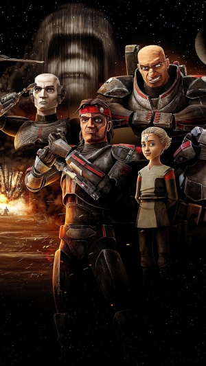 The Bad Batch from Star Wars TV Series