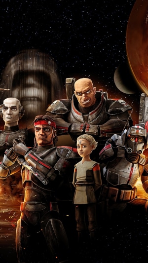 The Bad Batch from Star Wars TV Series