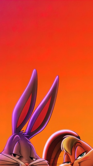 Bugs Bunny and Lola Bunny from Space Jam: A New Legacy
