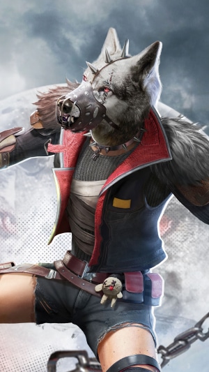 Werewolf character from PUBG Mobile