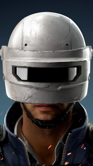 PUBG: New State character with helmet