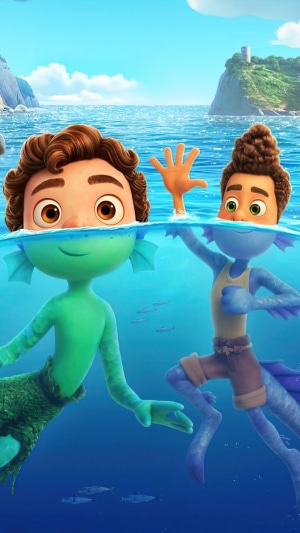 Luca and Alberto from Disney's Luca