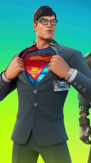 Superman from Fortnite