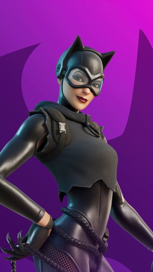Catwoman from Fortnite