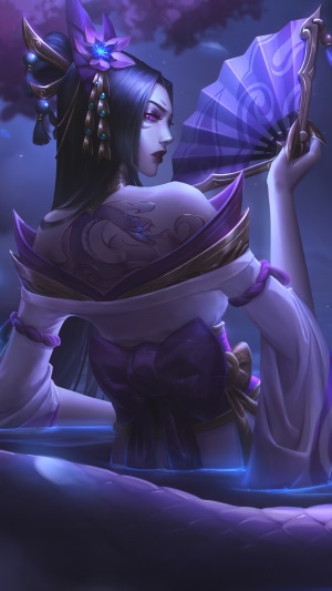 Cassiopeia Spirit Blossom Skin Artwork