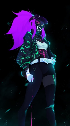 Akali from League of Legends KDA