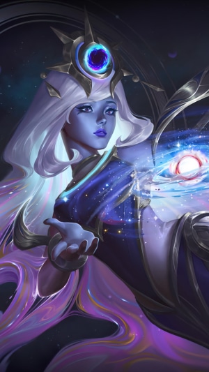 Lux Cosmic Artwork from League of Legends