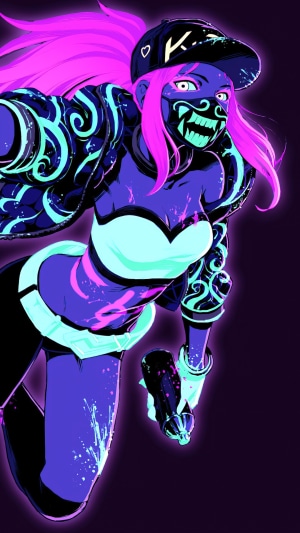 Akali from League of Legends KDA