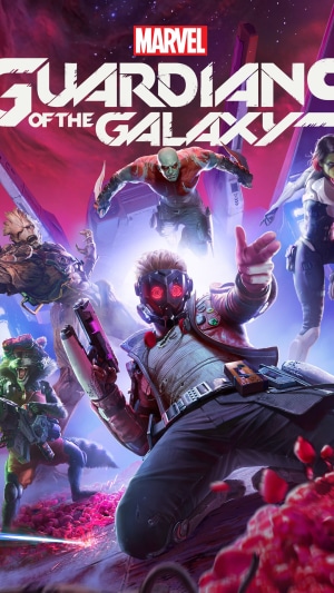Marvel's Guardians of the Galaxy video game poster