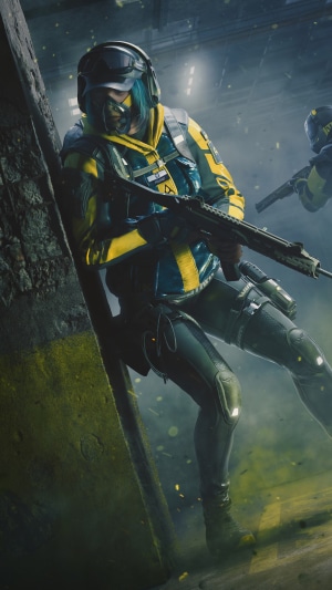 Ela and Lion from Rainbow Six Extraction