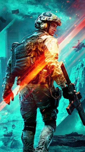Soldier from Battlefield 2042
