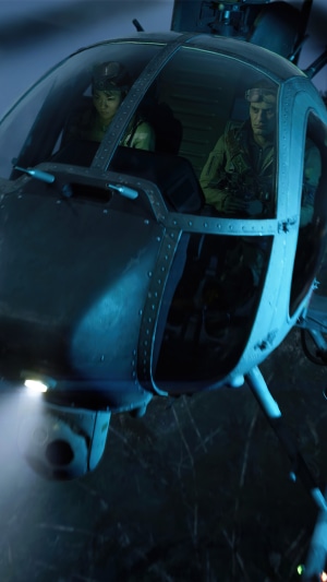 Attack Helicopter pilots in Battlefield 2042