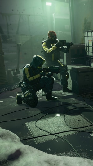 Rainbow Six Extraction Operators with Weapons