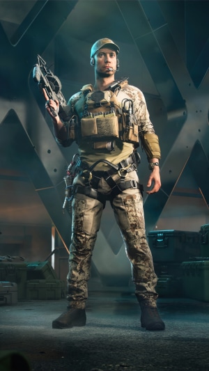 Soldier from Battlefield 2042