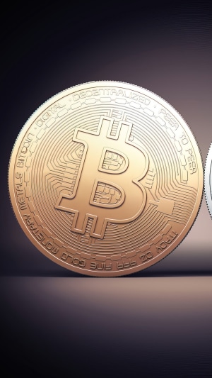 Bitcoin Cryptocurrency Coin