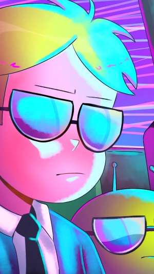 Gary Goodspeed and Mooncake from Final Space
