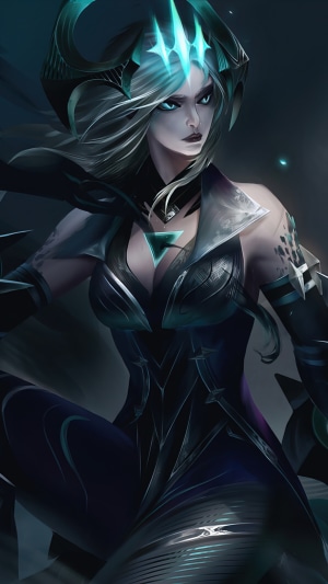 Ruined Shyvana from League of Legends
