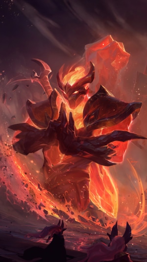 Infernal Shen from League of Legends