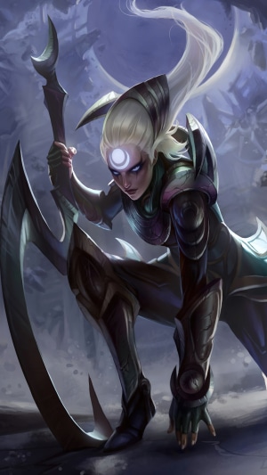 Diana from League of Legends Wild Rift Artwork