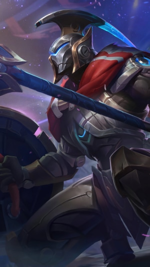 Pantheon from League of Legends Splash Art