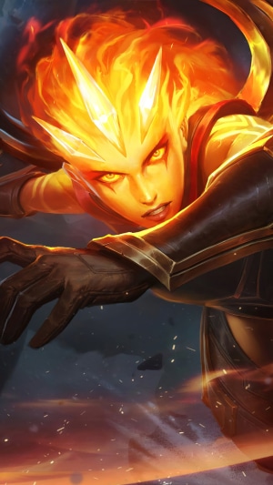 Infernal Diana from League of Legends
