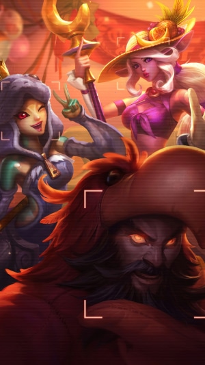 League of Legends Splash Art featuring Udyr, Soraka, and Amumu