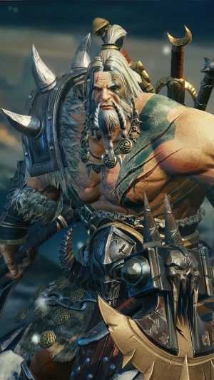 Barbarian Warrior from Diablo Immortal