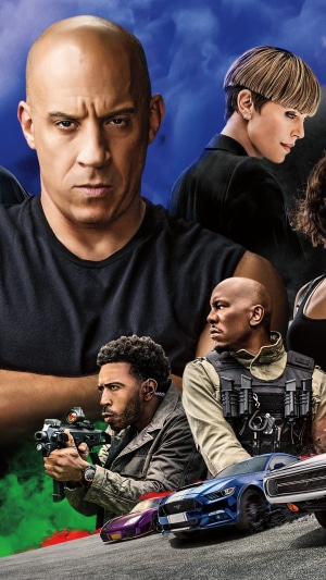 Dom Toretto and crew from Fast & Furious 9