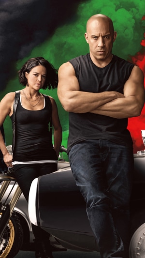 Dom Toretto and Letty Ortiz from Fast & Furious 9