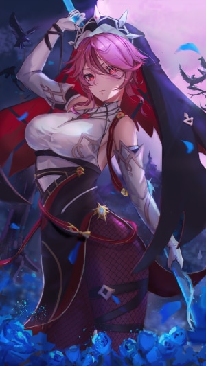 Rosaria from Genshin Impact