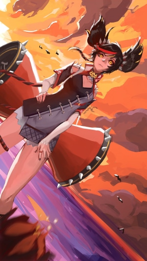 Xinyan from Genshin Impact