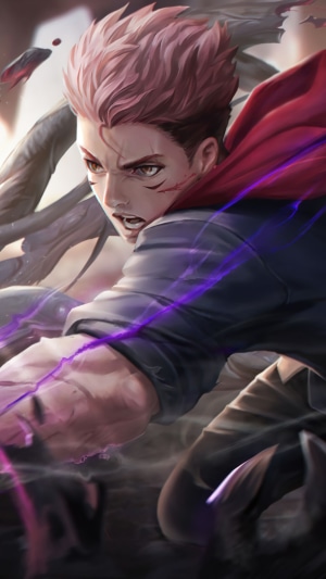 Yuji Itadori from Jujutsu Kaisen