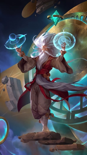 Zilean from League of Legends and Legends of Runeterra