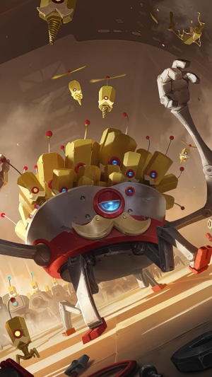 Heimerdinger's contraptions in Legends of Runeterra