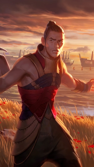 Yasuo from Legends of Runeterra
