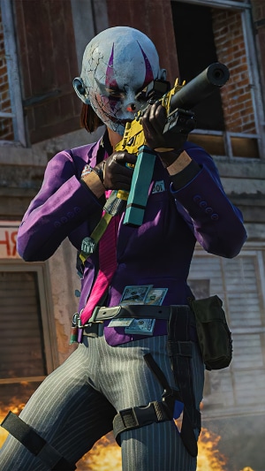 Clown character from Call of Duty Black Ops Cold War
