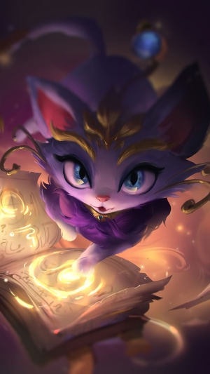 Yuumi from League of Legends Casting Magic
